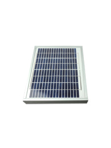 ReNEWed Wind and Solar - 10w 12V solar panel for remote power and battery charging applications