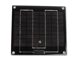 ReNEWed Wind and Solar - 5w 12V solar panel for remote power and battery charging applications